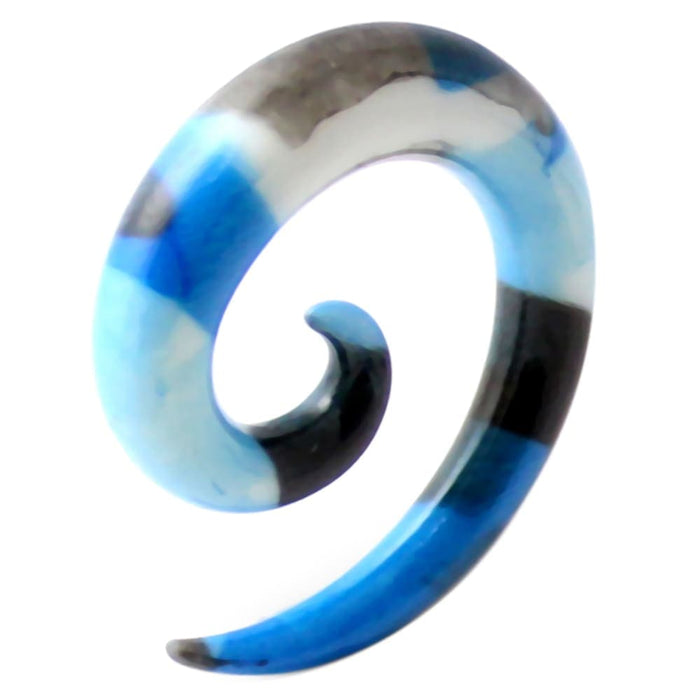 Blue Beach Spiral Expander - Monster Piercing