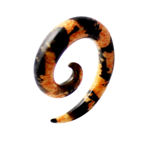 Cheetah Print Spiral Expander - Monster Piercing