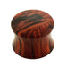 Wood Pattern UV Acrylic Double Flared Ear Plug - Monster Piercing