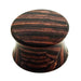 Wood Pattern UV Acrylic Double Flared Ear Plug - Monster Piercing