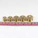 Gold PVD Plated Micro Jeweled Ear Flesh Tunnel - Monster Piercing