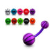 UV Belly Banana with Basketball UV Balls (Pack of 10) - Monster Piercing