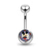 Cartoon Surgical Steel Belly  Ring - Monster Piercing