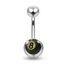 Cartoon Surgical Steel Belly  Ring - Monster Piercing