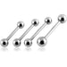 Steel Tongue Barbell with Ball-End - Monster Piercing