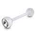 BioFlex Jewelled Straight Barbell - Monster Piercing