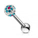 316L Surgical Steel Ferido Ball Top Tongue Bar - Monster Piercing