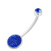 BioFlex Crystal Belly Ring - Monster Piercing