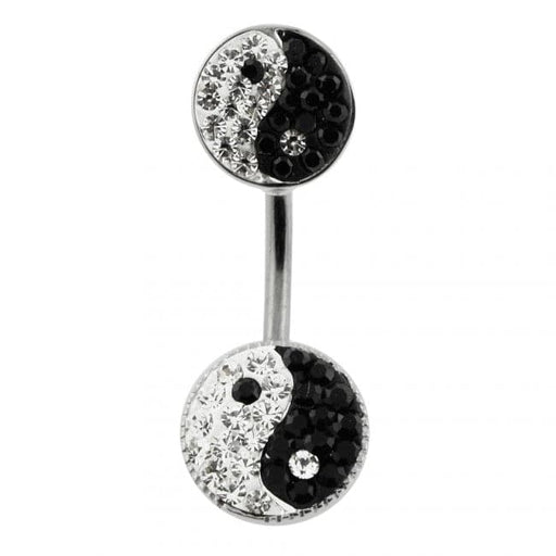 Yin & Yang Spinal Belly Ring - Monster Piercing