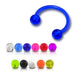 UV Circular Barbell with UV Balls (Pack of 10) - Monster Piercing