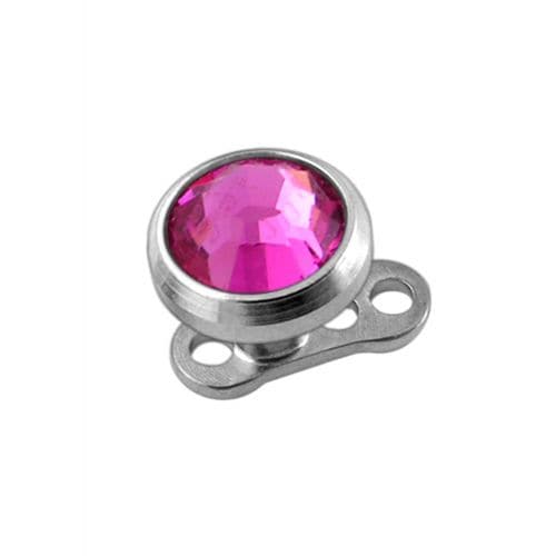 Jewelled Top Dermal Anchor - Monster Piercing