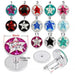 Crystal Star Epoxy Stud Earring - Monster Piercing