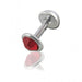 316L Surgical Steel Jeweled Fake Ear plug - Monster Piercing