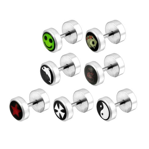 Aluminium Ear plug with Logo - Monster Piercing