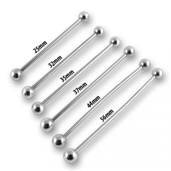 316L Surgical Steel Traditional Industrial Barbell - Monster Piercing