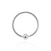 925 Sterling Silver 24G BCR Nose Ring - Monster Piercing