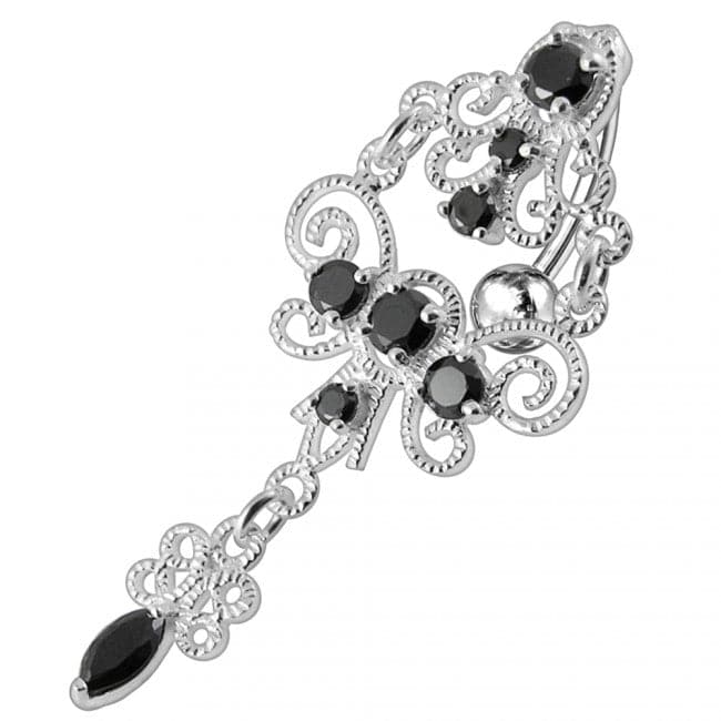 Chandelier Special Dangling Belly Ring - Monster Piercing