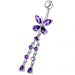 Butterfly With Twin Dangling Belly Ring - Monster Piercing