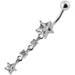 Star Dangling Belly Ring - Monster Piercing