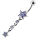 Star Dangling Belly Ring - Monster Piercing