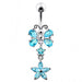 Dragonfly Dangling Belly Ring - Monster Piercing