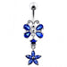 Dragonfly Dangling Belly Ring - Monster Piercing