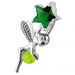 Angel Star & Ball Jeweled Belly Ring - Monster Piercing