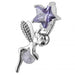 Angel Star & Ball Jeweled Belly Ring - Monster Piercing