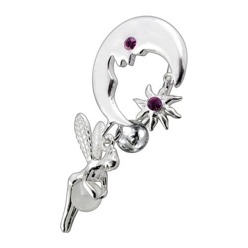 Dangling Tinkerbell Belly Ring - Monster Piercing