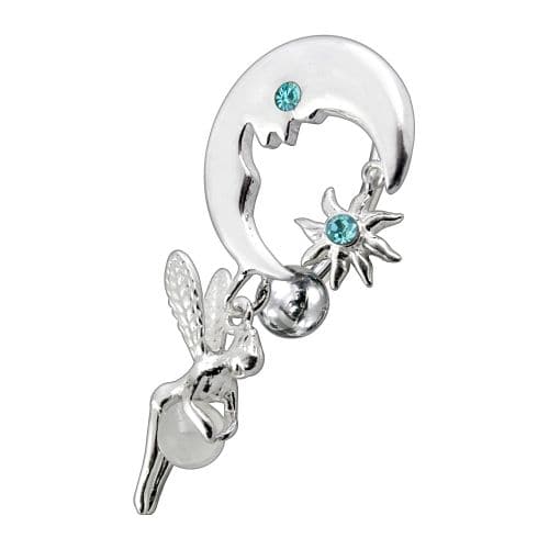 Dangling Tinkerbell Belly Ring - Monster Piercing