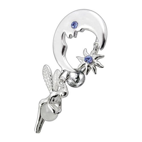 Dangling Tinkerbell Belly Ring - Monster Piercing