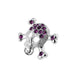 Crossbone Reverse Dangling Jewelled Belly Ring - Monster Piercing