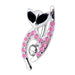 Fancy Jeweled Cat Dangling Reverse Belly Ring - Monster Piercing