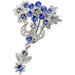 Fancy Crown Shape Dangling Belly Ring Navel Button - Monster Piercing