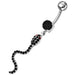 Jeweled Snake Dangling Belly Ring - Monster Piercing