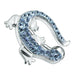 Fancy Jeweled Lizard Dangling Reverse Belly Ring - Monster Piercing