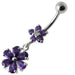 Fancy  Wheel Dangling Belly Ring Body jewelry - Monster Piercing