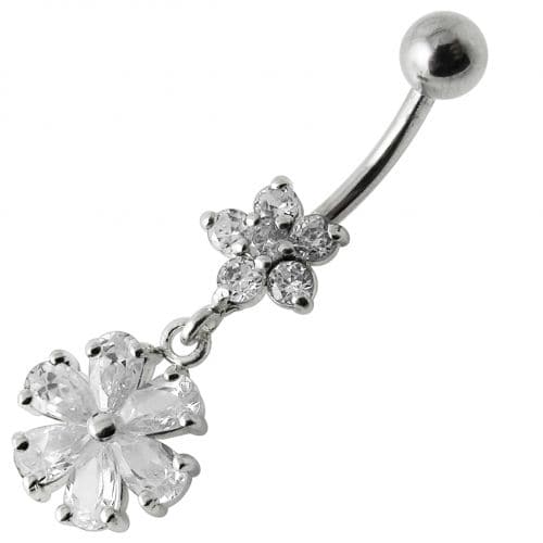 Fancy  Wheel Dangling Belly Ring Body jewelry - Monster Piercing