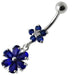 Fancy  Wheel Dangling Belly Ring Body jewelry - Monster Piercing