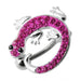 Fancy Jeweled Colorful Lizard Dangling Navel Ring - Monster Piercing