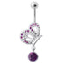 Jeweled butterfly Navel Banana - Monster Piercing