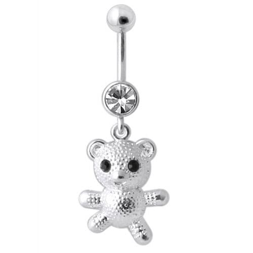 Teddy Bear Navel Belly Ring - Monster Piercing