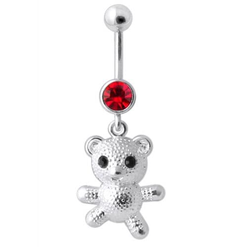 Teddy Bear Navel Belly Ring - Monster Piercing