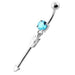 Trendy Arrow belly button bars - Monster Piercing