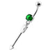 Trendy Arrow belly button bars - Monster Piercing