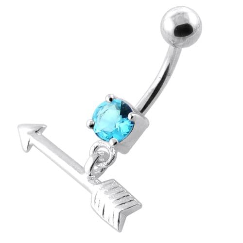 Trendy Arrow belly piercing ring - Monster Piercing