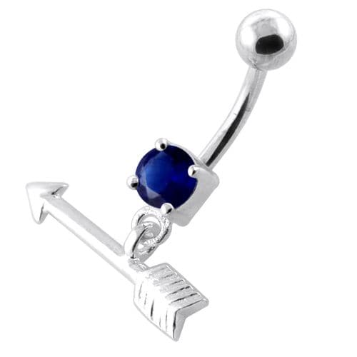 Trendy Arrow belly piercing ring - Monster Piercing