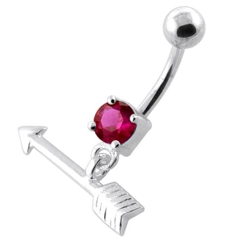 Trendy Arrow belly piercing ring - Monster Piercing