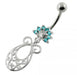 Fancy Jeweled belly button piercings - Monster Piercing