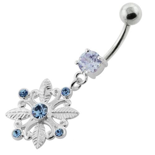 Fancy Jeweled belly button jewellery - Monster Piercing